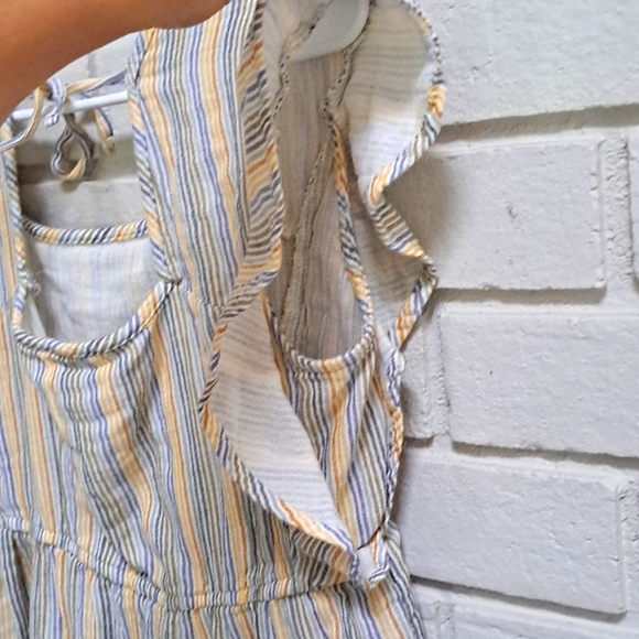 Maternity Sonoma Tie Striped Summer Top. Size Small NWT - Picture 5 of 8